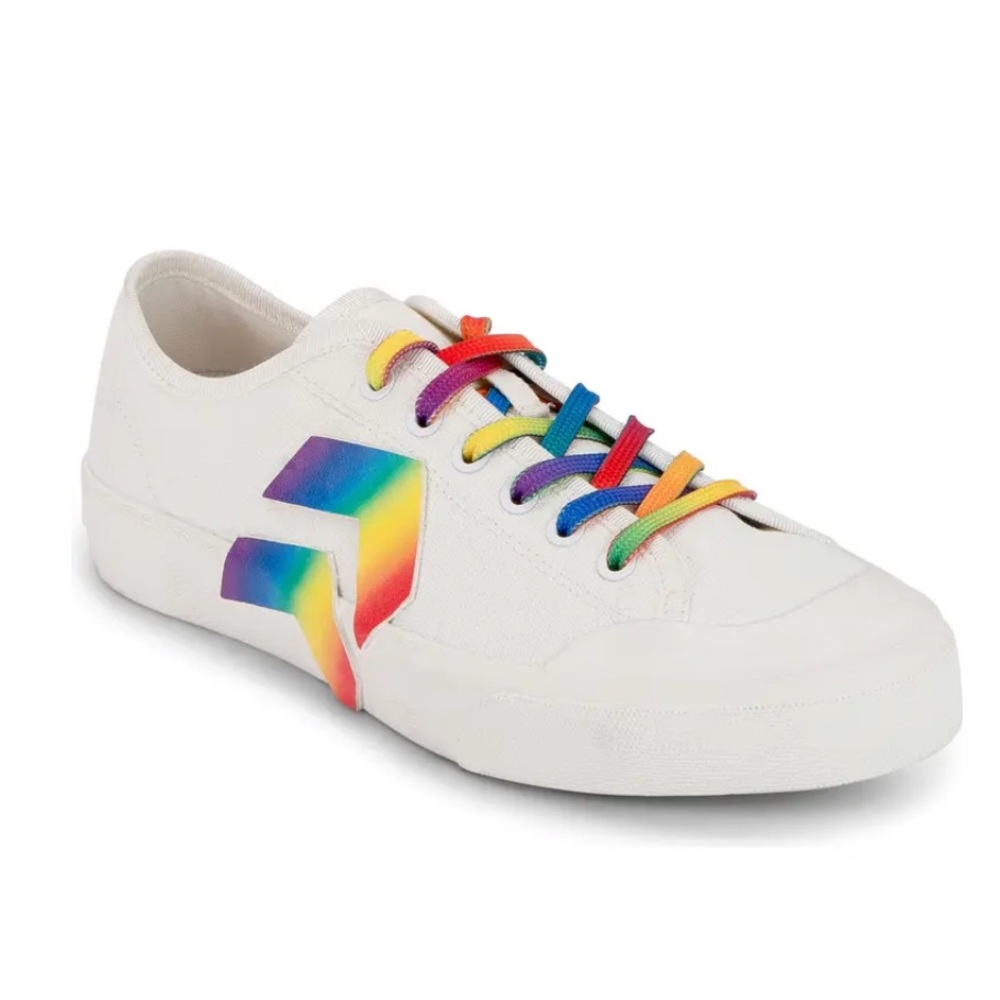 Dolce Vita x Trevor Project pride rainbow sneaker